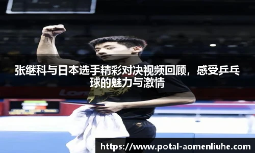 张继科与日本选手精彩对决视频回顾，感受乒乓球的魅力与激情