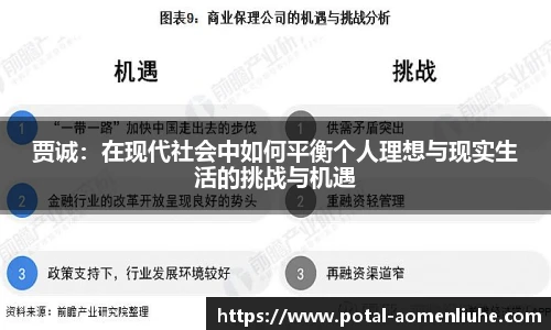 贾诚：在现代社会中如何平衡个人理想与现实生活的挑战与机遇